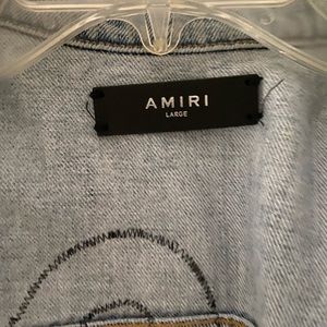 Amiri mens large jacket